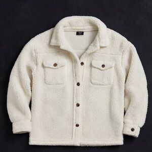 Women's Cream Teddy Jacket